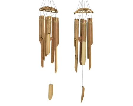 Windchime Bamboo Natural dia13.50-H65cm