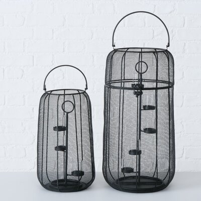 Windlight Vigano H 41 cm Black