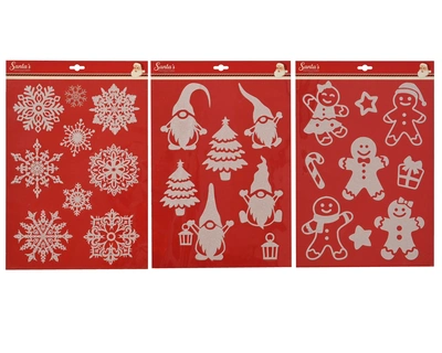 Window Decoration Pet White W.28.5cm x H.40cm