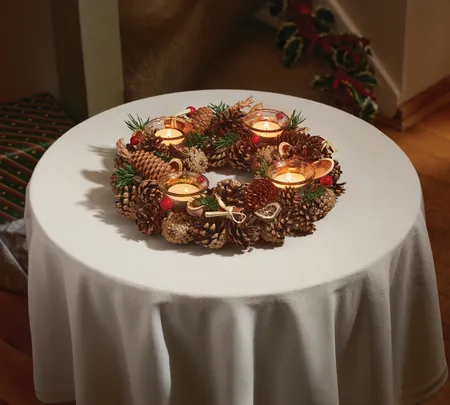 WinterSpice Ring Quartet Candle Holder - image 1