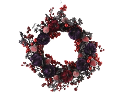 Wreath Foam fig dia38-H10cm