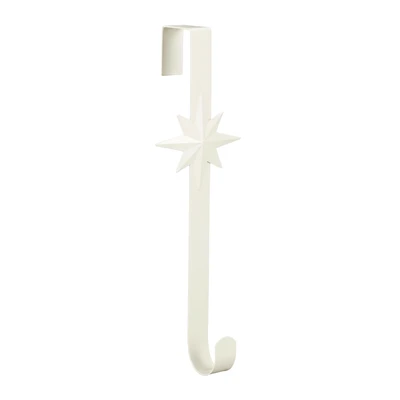 Wreath Holder Off White  L12Xw10Xh38Cm