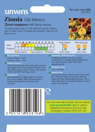 Zinnia Old Mexico - image 2
